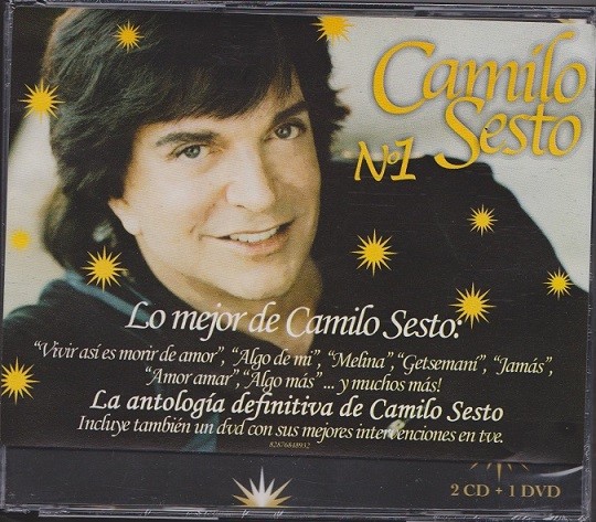 Camilo Sesto - Nº1   2x CD + Dvd