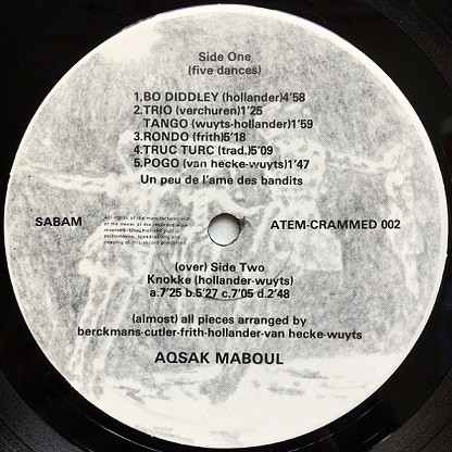 Aqsak Maboul ‎– Un Peu De L