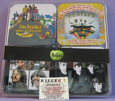 Set de 4 Posavasos - Beatles - Yellow Submarine 