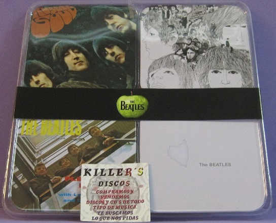 Set de 4 Posavasos - Beatles - Rubber Soul