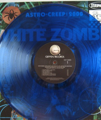 White Zombie ‎– Astro-Creep: 2000 - Vinil, Blue