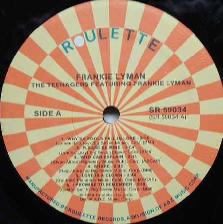 The Teenagers Featuring Frankie Lymon