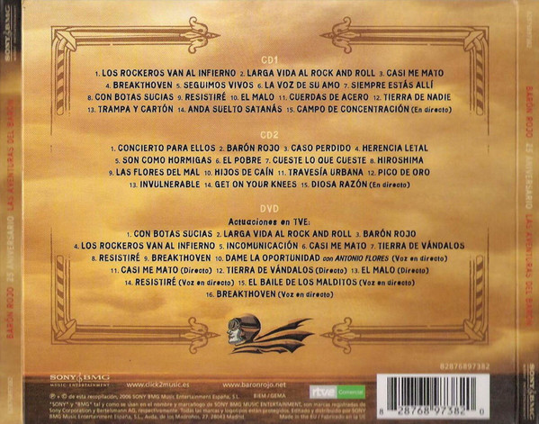 Barón Rojo – Las Aventuras Del Barón (25 Aniversario)