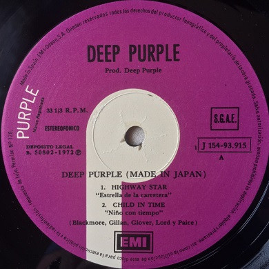 Deep Purple – Made In Japan