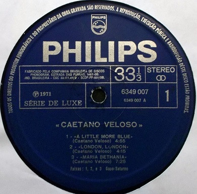 Caetano Veloso – Caetano Veloso.