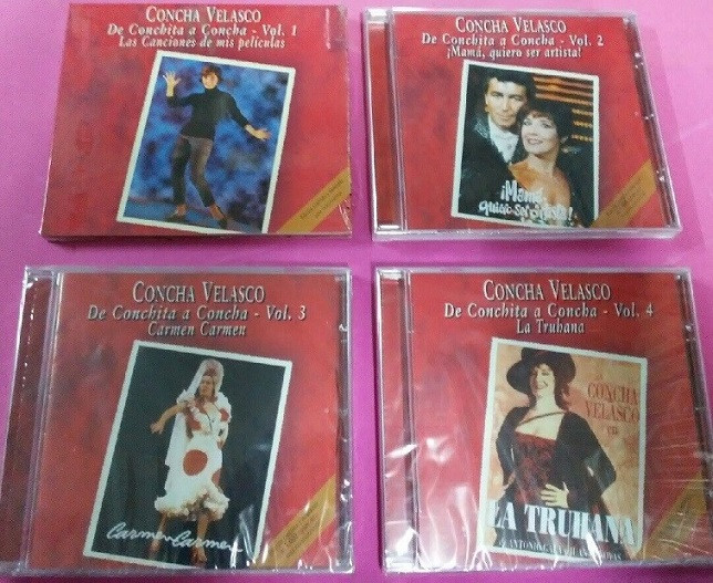 Concha Velasco - CDs Precintados Edición Limitada.
