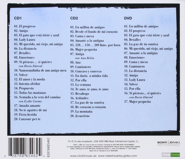 Roberto Carlos – Antología (Todos Los Grandes Éxitos De Roberto Carlos)