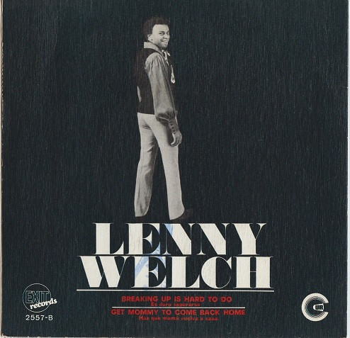 Lenny Welch – Breaking Up Is Hard To Do (Es Duro Separarse)