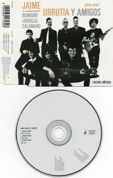 Jaime Urrutia, Enrique Bunbury, Loquillo, Andrés Calamaro – ¿Dónde Estás?