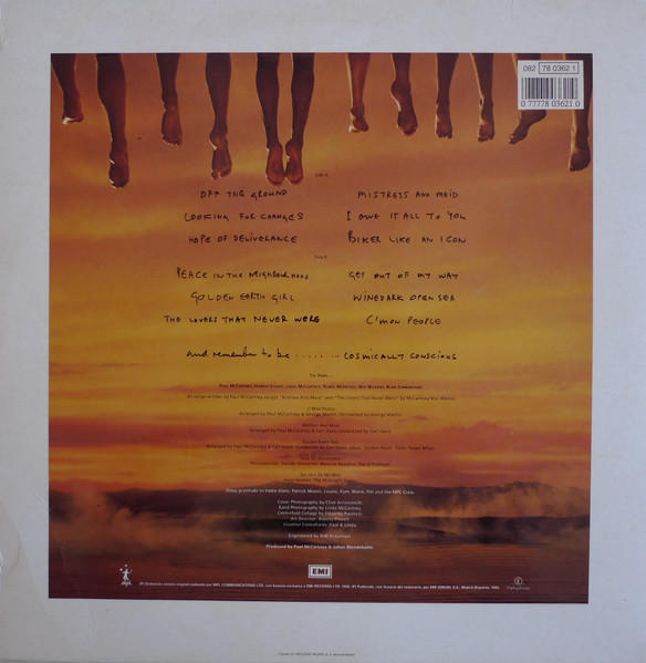 Paul McCartney – Off The Ground - Gatefold - Vinilo