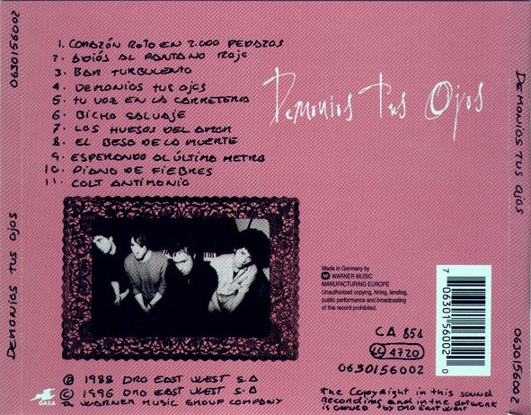 Demonios Tus Ojos – Demonios Tus Ojos