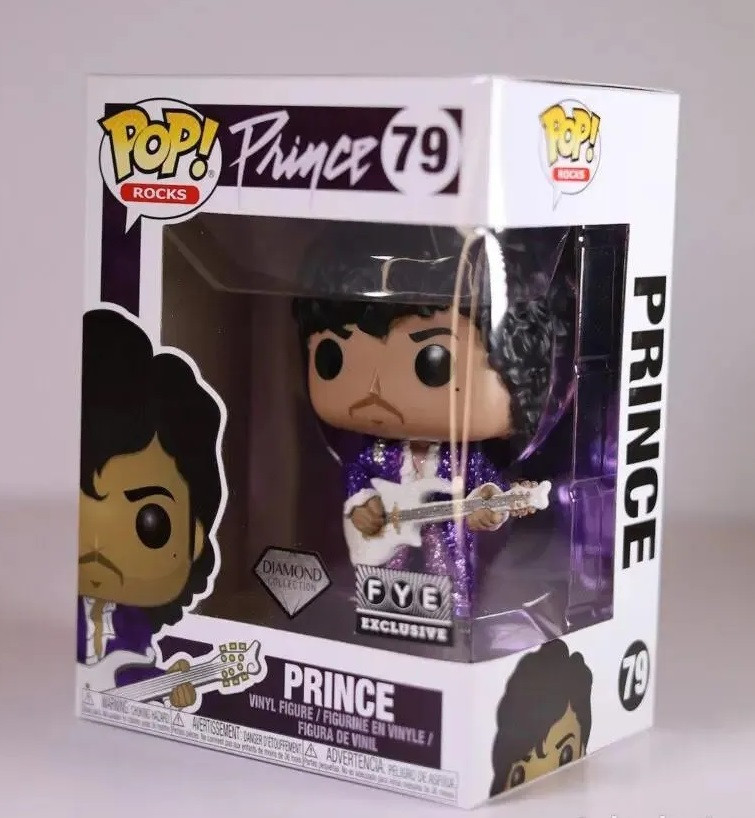 Prince funko pop Diamond edition. Prince funko pop Diamond edition.
