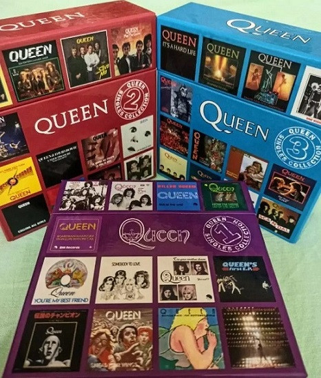 Queen Singles Collection Vol. 1, 2 and 3 Limit. Edit. - RAR – Box Set Queen Singles Collection Vol. 1, 2 and 3 Limit. Edit. - RAR – Box Set