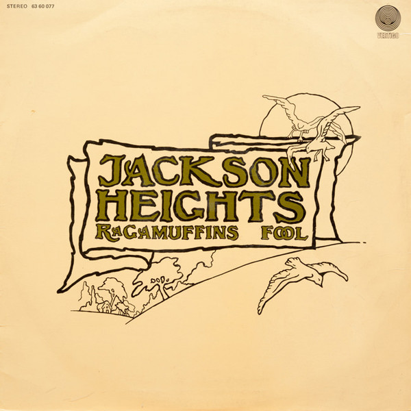 Jackson Heights – Ragamuffins Fool - Sello Vertigo