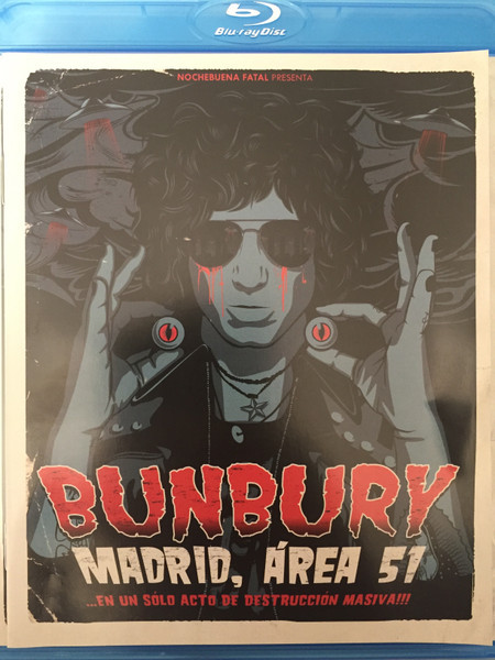 Bunbury – Madrid, Área 51 - Blu-Ray - PRECINTADO