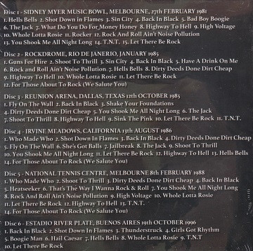 AC/DC –Radio Lucifer: Las emisiones legendarias de la era de Brian Johnson (1981-1996)