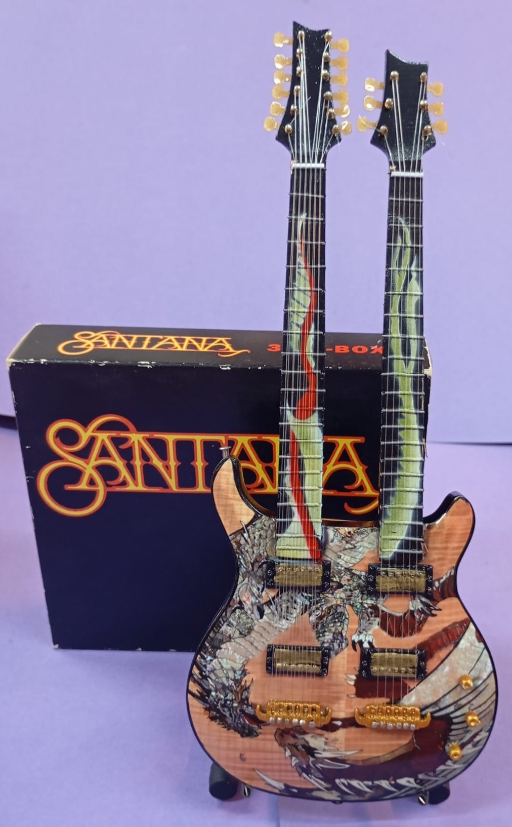 Guitarra Doble Mástil Santana 